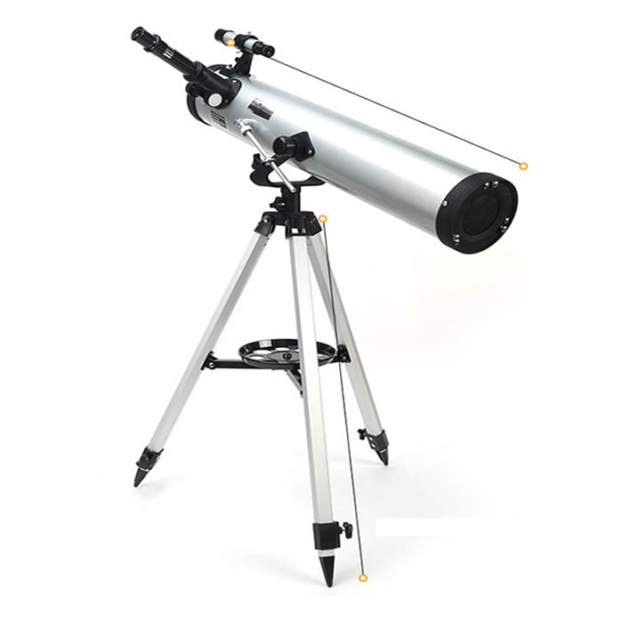 학습용이나 관측용으로 좋은 별과 달 관측에 좋은 천체망원경 제품번호70076