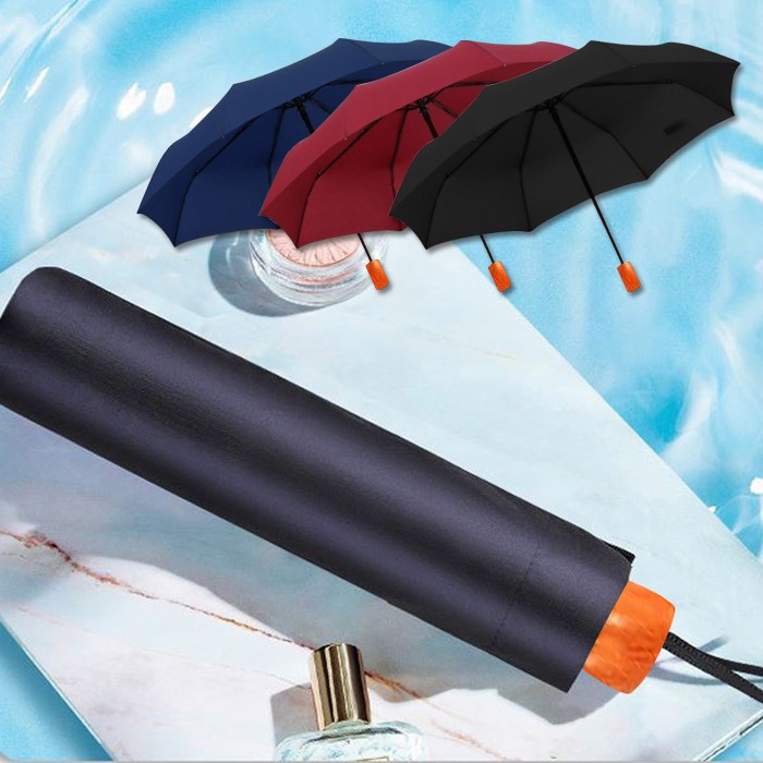 SIMPLE 접이식 3단우산 휴대용우산 장마 비옷 우비